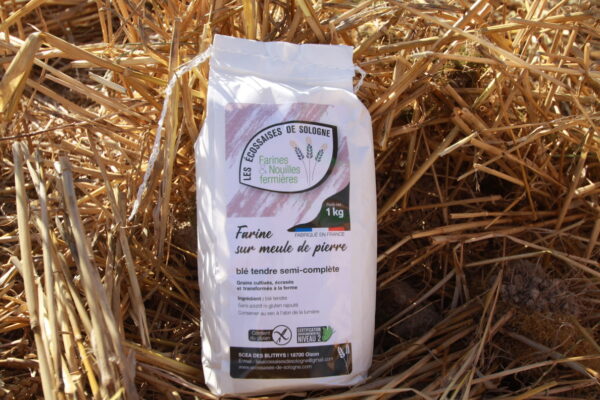 Farine de blé semi-compléte tout usage 1 kg